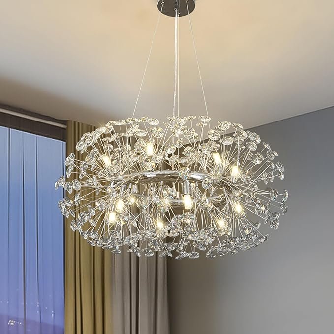 Luxury Flower Crystal Chandelier